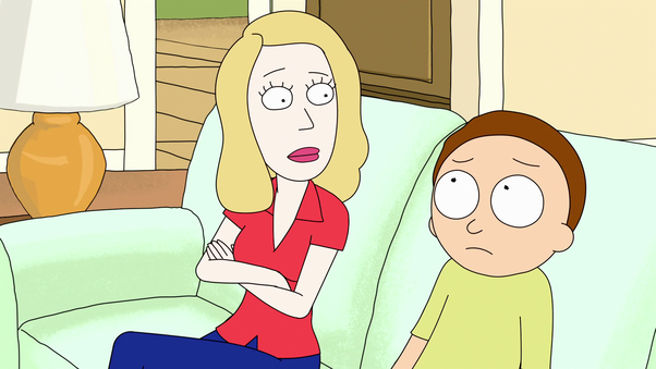 Template meme Beth & Morty