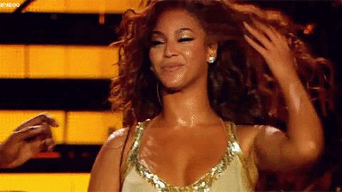 Plantilla de meme Beyonce Hair Flip