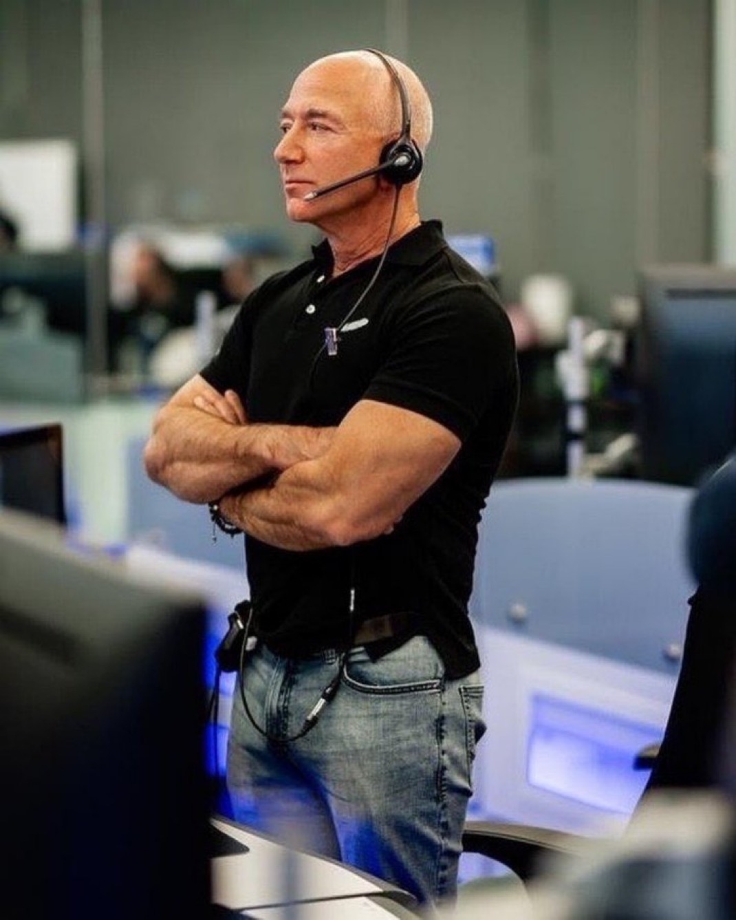 Plantilla de meme Bezos Mission Control