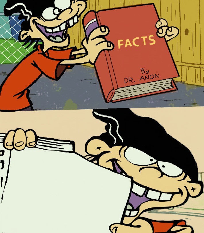 Plantilla de meme Big Facts
