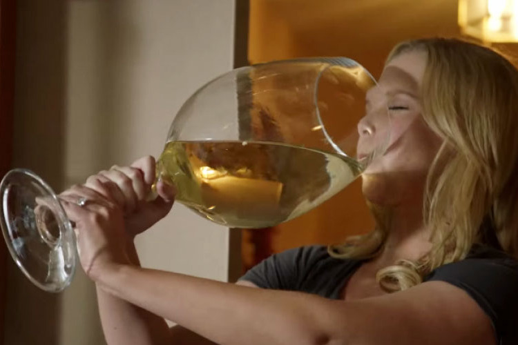 Template meme big glass of wine