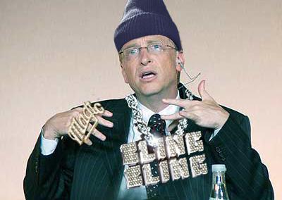Plantilla de meme Bill Gates Thug