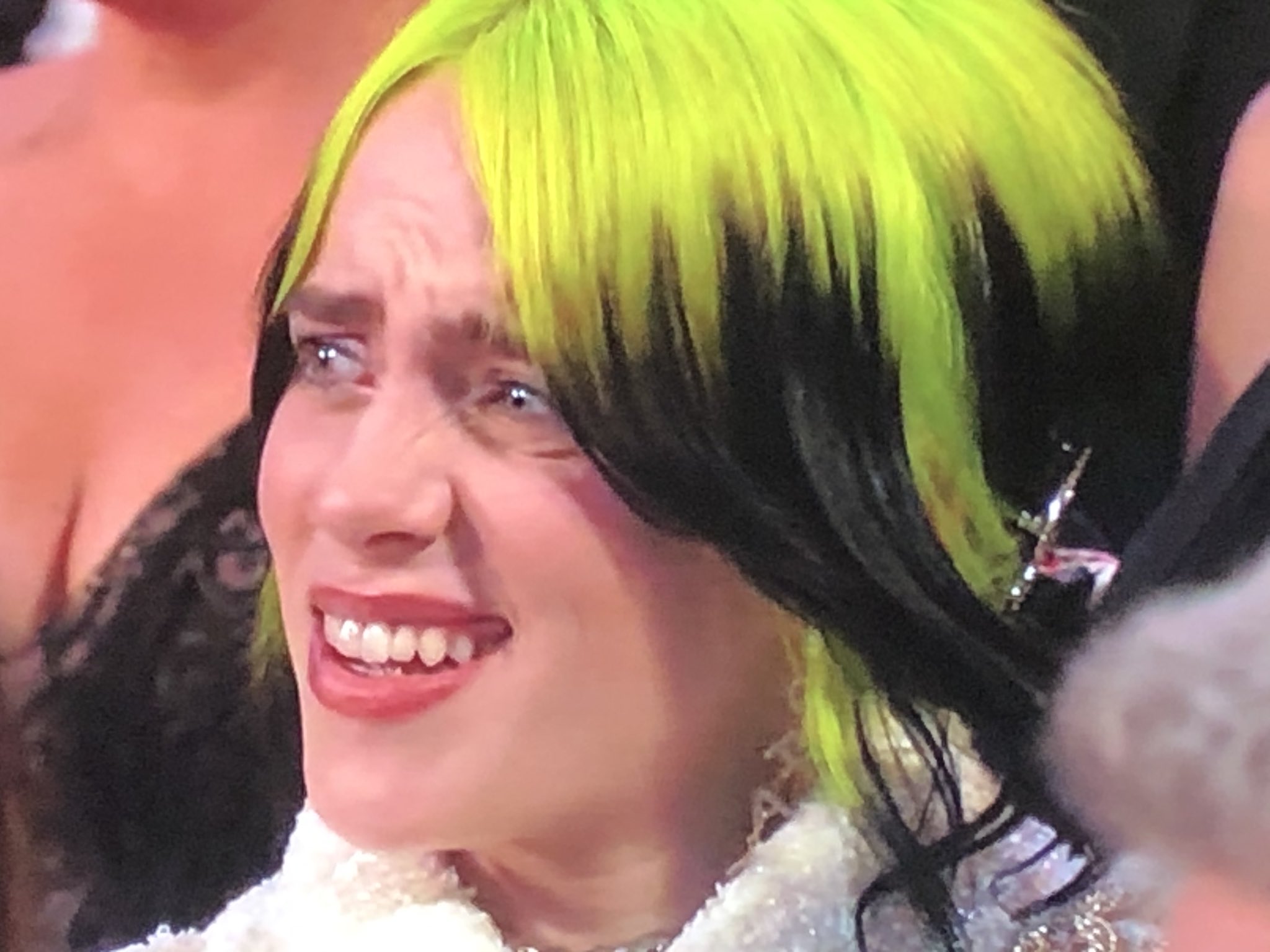 Plantilla de meme Billie Eilish Oscars