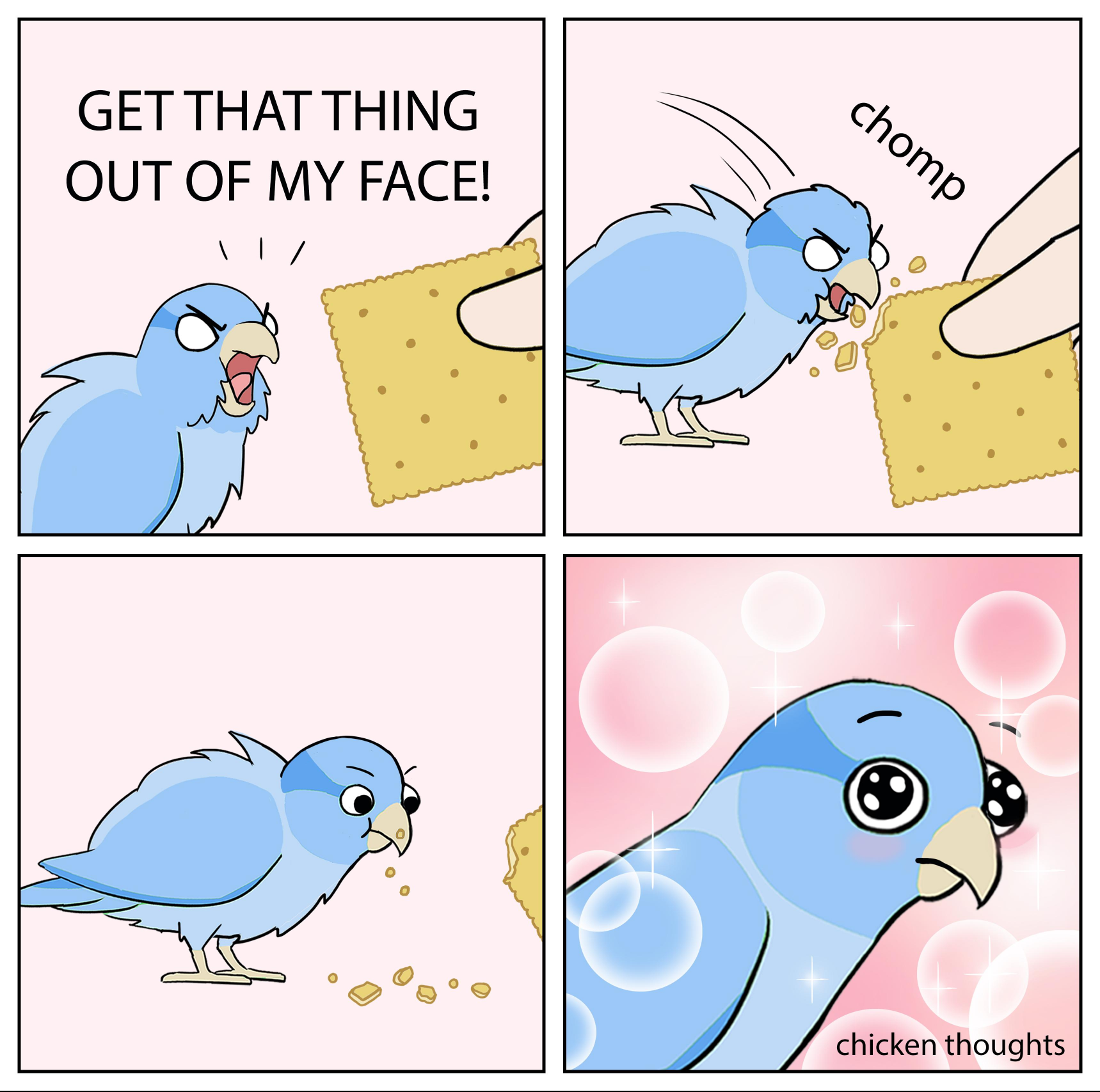 Plantilla de meme Bird Cracker
