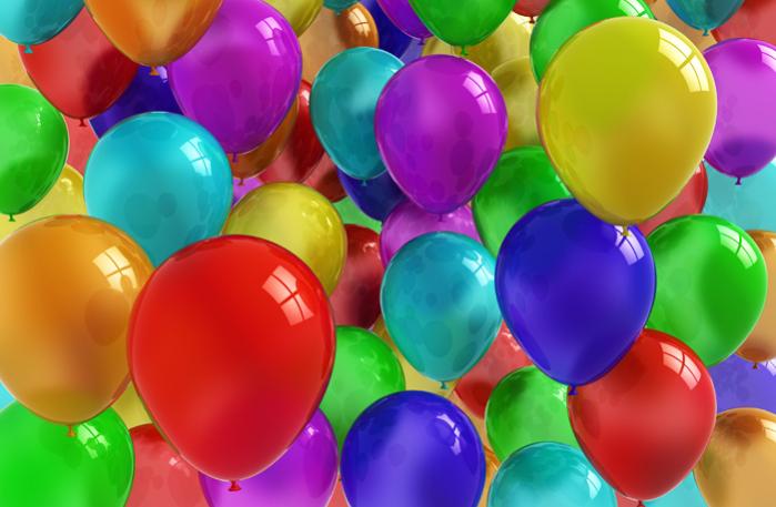 Template meme BIRTHDAY Balloons