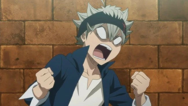 Plantilla de meme Black Clover Asta angry