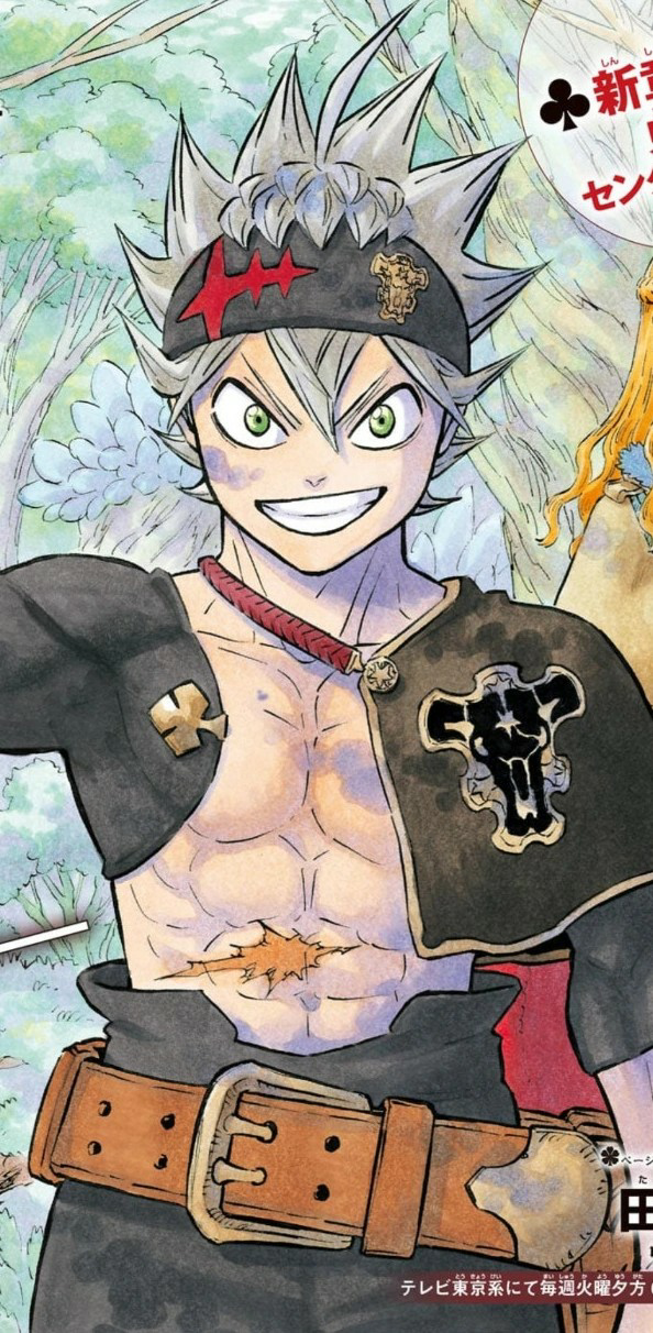 Plantilla de meme Black Clover Asta manga