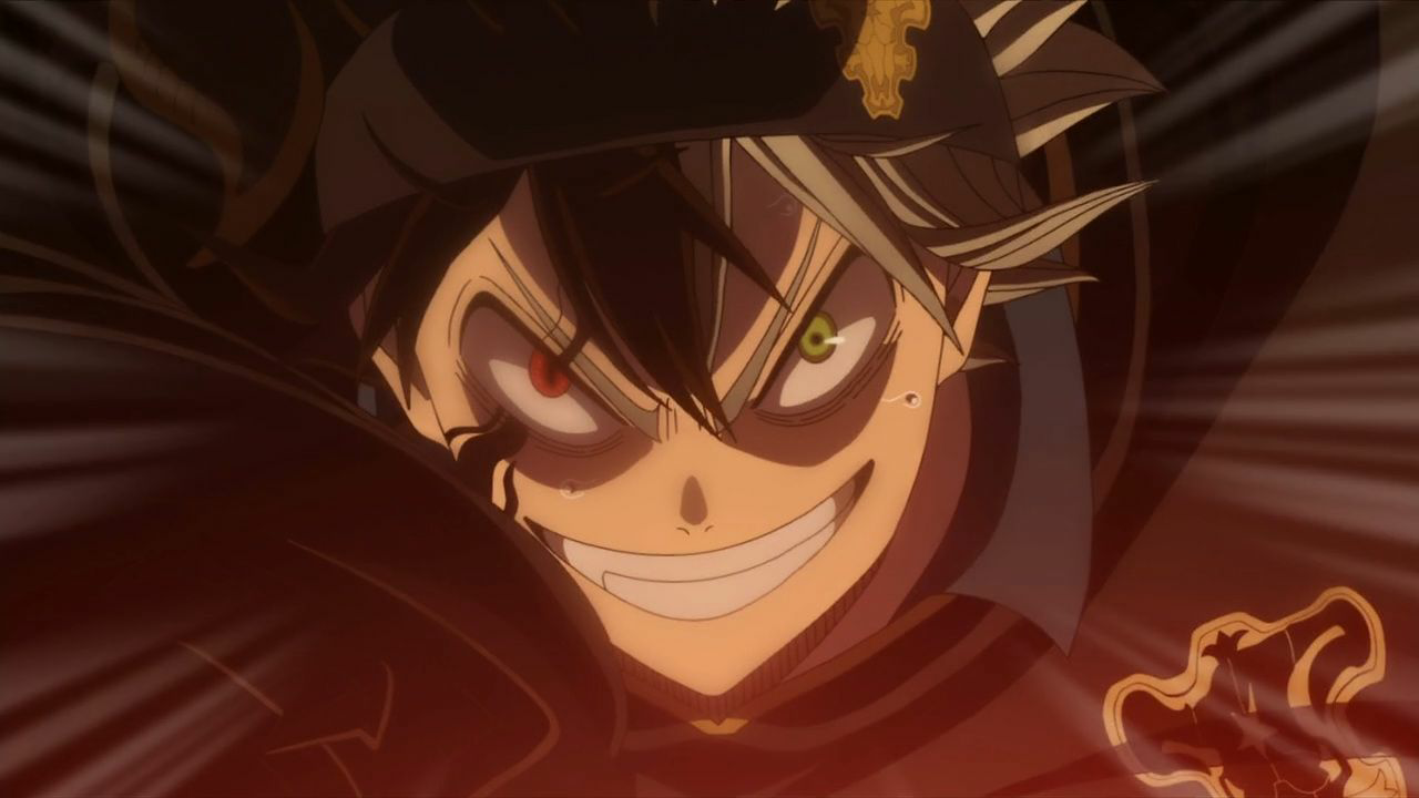 Template meme Black Clover Asta smile