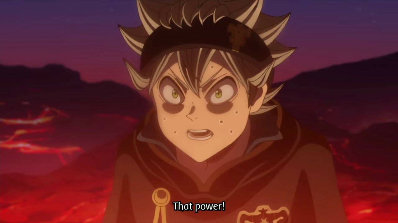 Template meme Black Clover Asta That power!