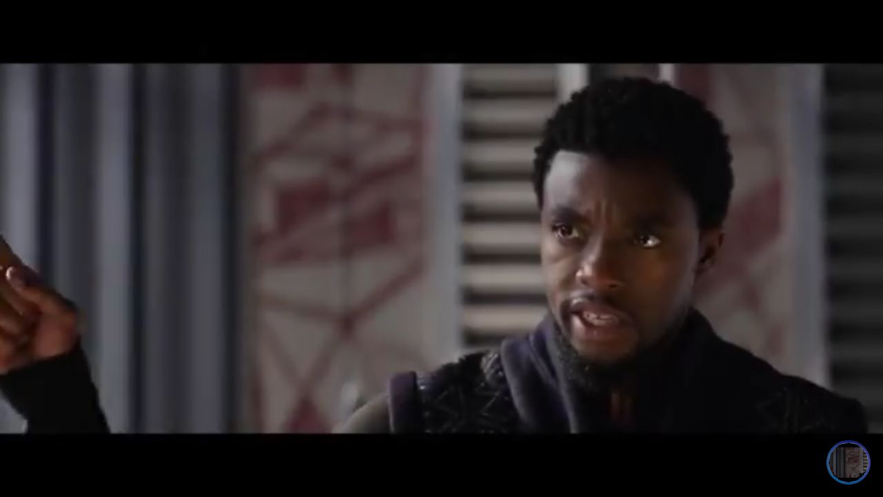 Plantilla de meme Black Panther - Get this man a shield