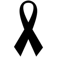 Plantilla de meme Black Ribbon
