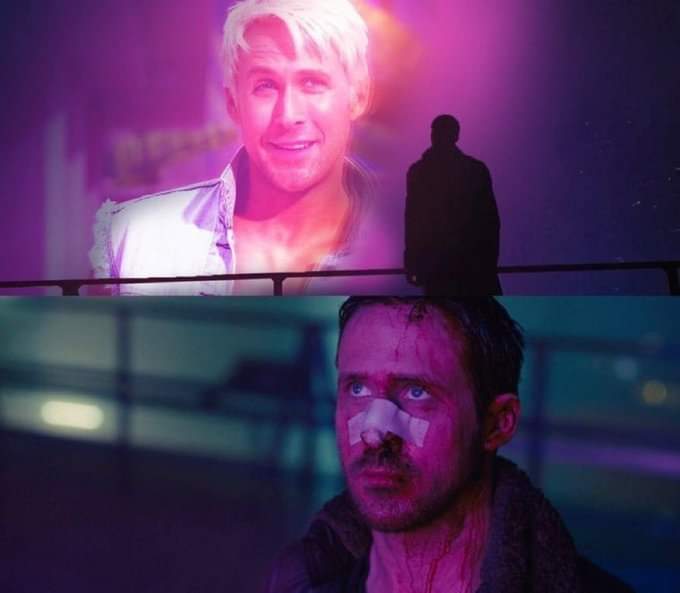 Template meme blade runner barbie edit you look lonely i can fix that