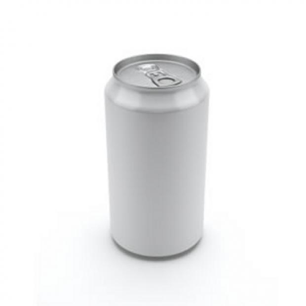 Template meme Blank Soda or Beer Can