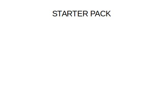 Template meme Blank Starter Pack Meme