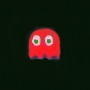 Plantilla de meme blinky pac man