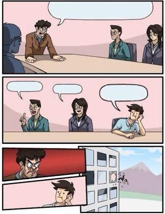Plantilla de meme board meeting