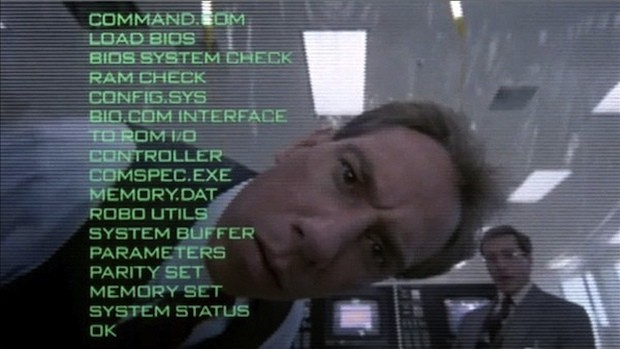 Plantilla de meme Bob Morton OCP - Heads Up Display - Robocop
