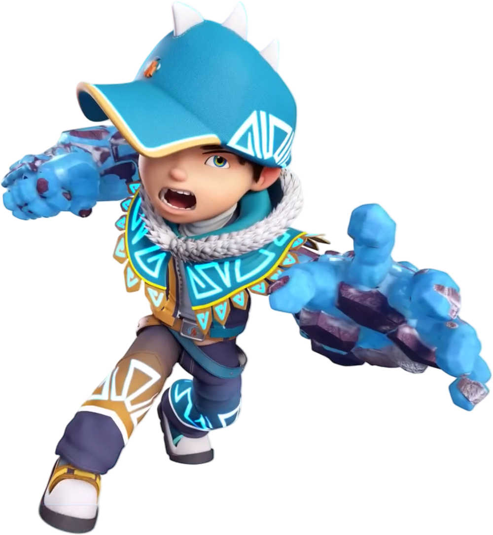 Plantilla de meme Boboiboy Glacier