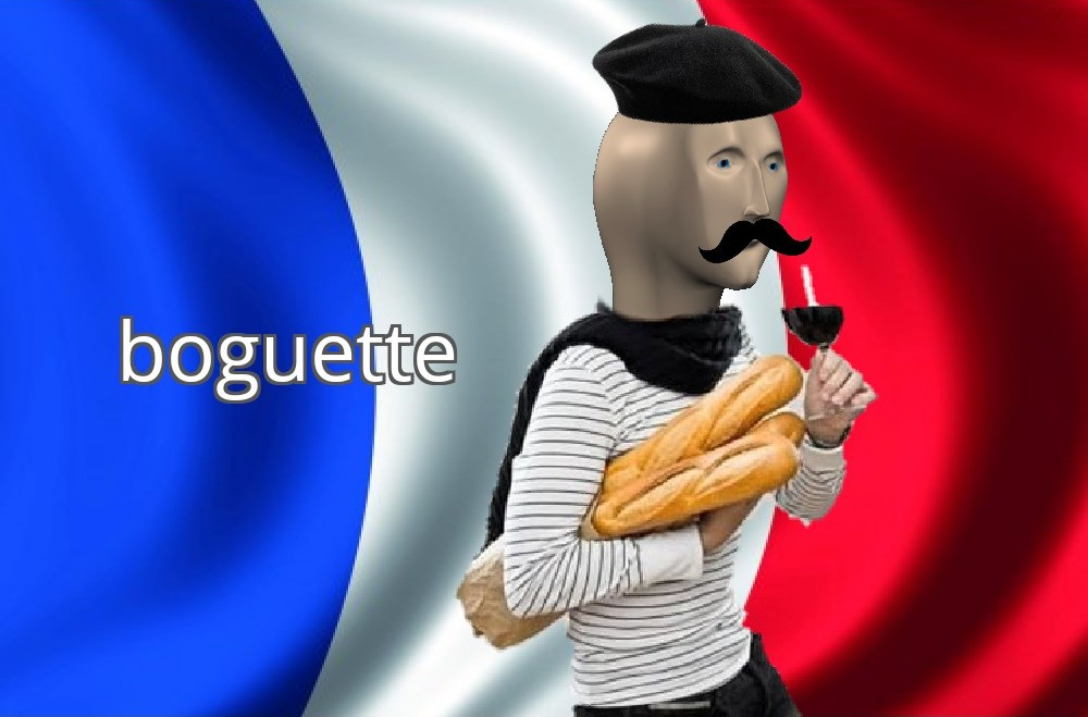 Plantilla de meme Boguette