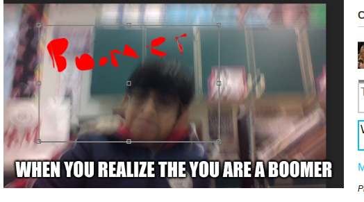 Plantilla de meme Boomer meme