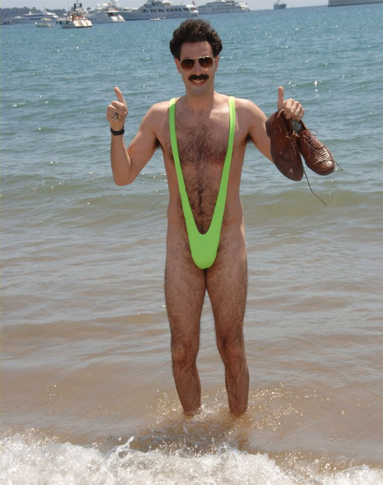 Plantilla de meme Borat Mankini