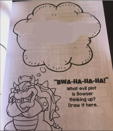 Plantilla de meme bowser evil plot