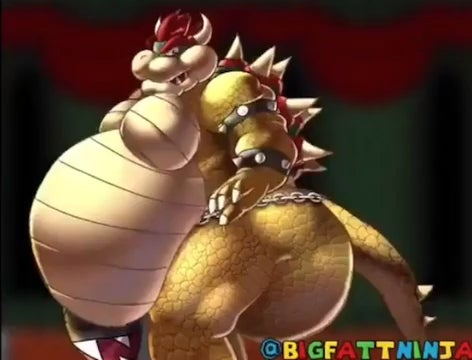 Template meme Bowser fart photo meme