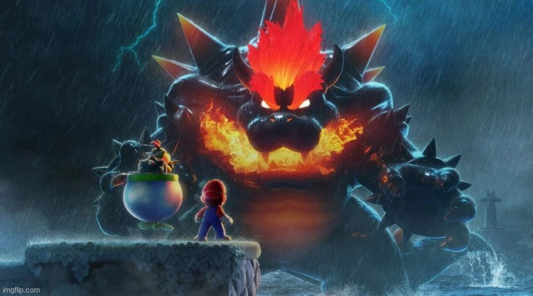 Plantilla de meme Bowser's Fury