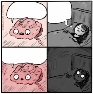 Plantilla de meme Brain Before Sleep