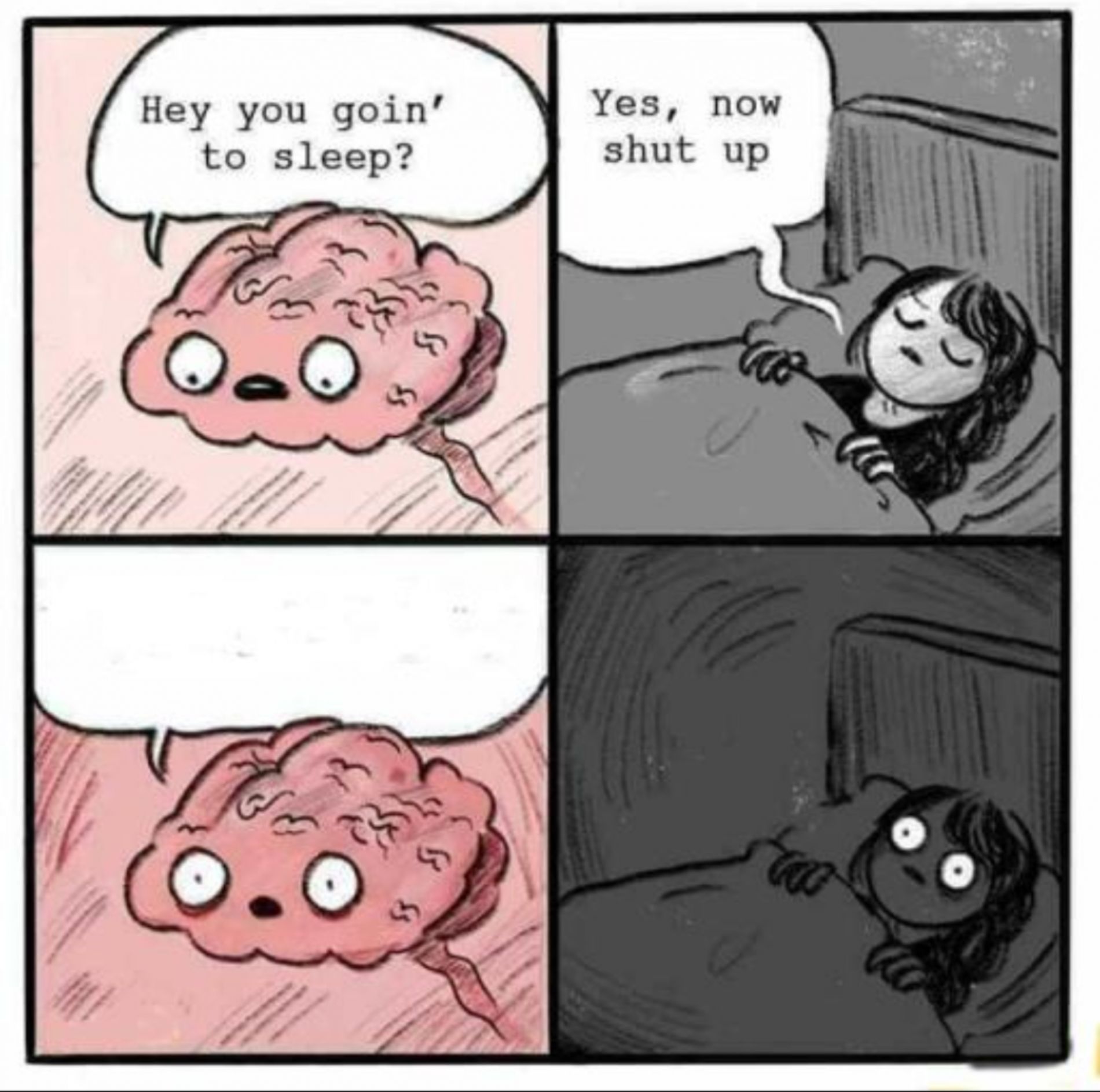 Plantilla de meme Brain Sleep Meme
