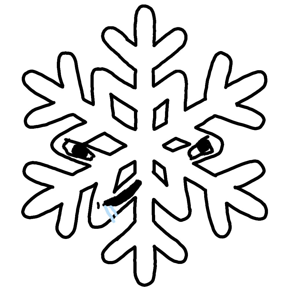Plantilla de meme Brainlet snowflake