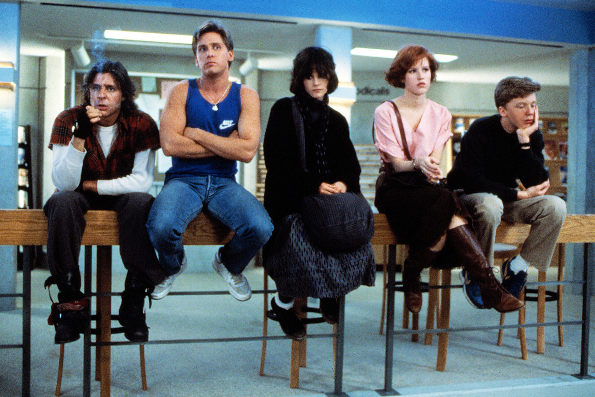 Plantilla de meme breakfast club