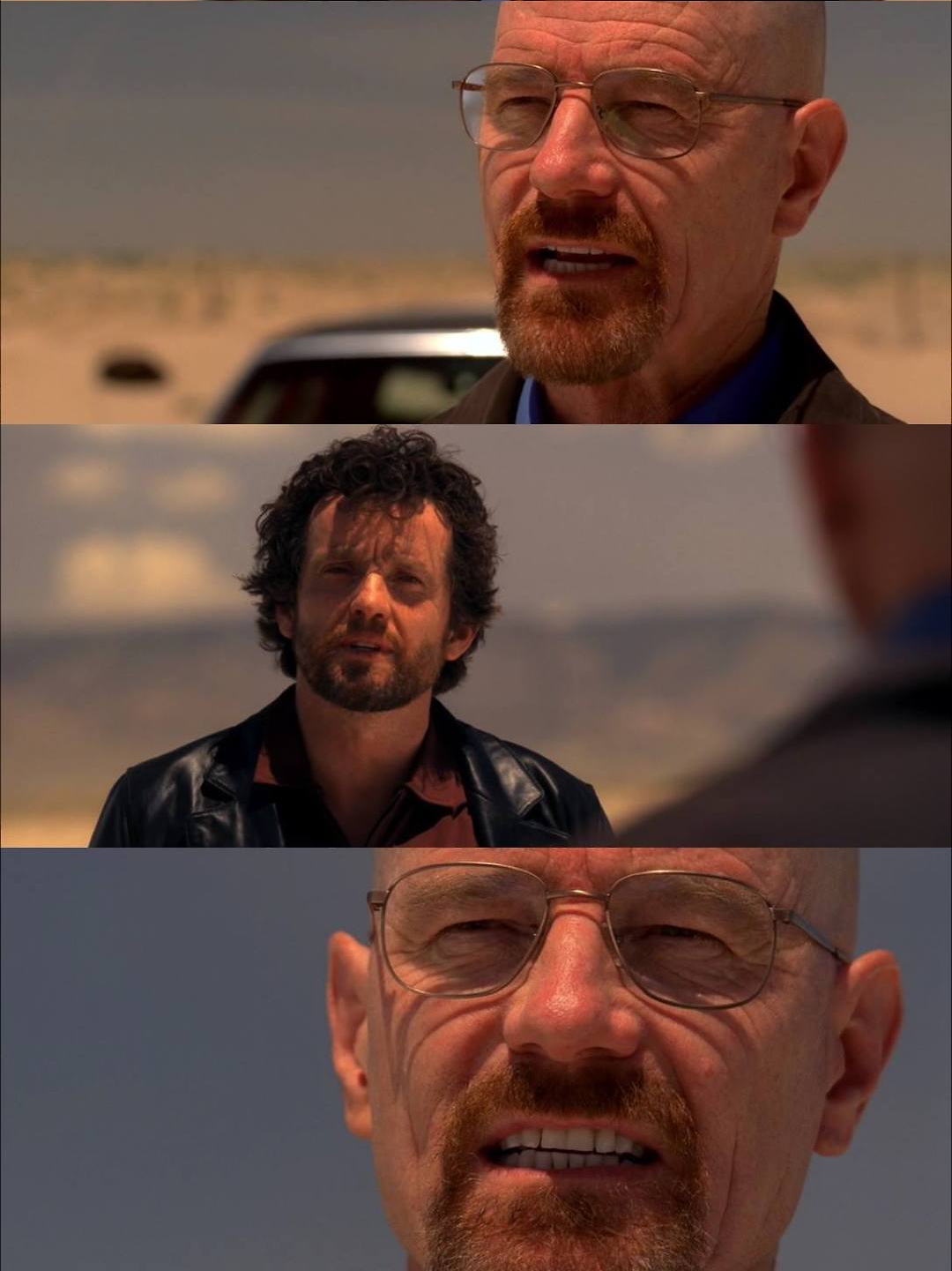 Plantilla de meme Breaking Bad - Say My Name