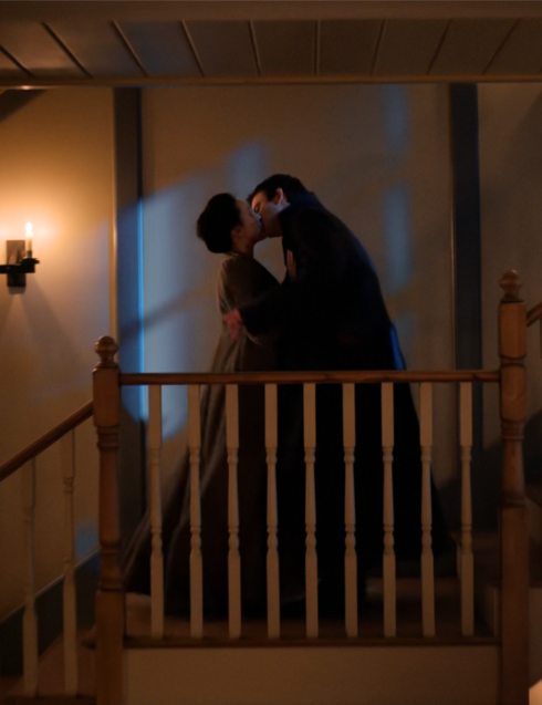 Template meme Bridgerton staircase season 4