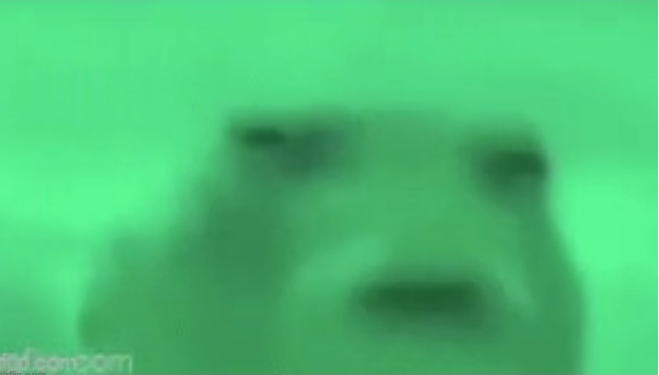 Template meme Bruh Pufferfish
