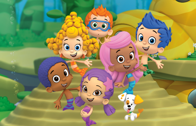 Plantilla de meme bubble guppies