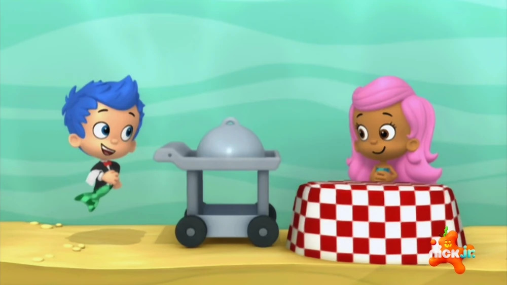Plantilla de meme bubble guppies 2025