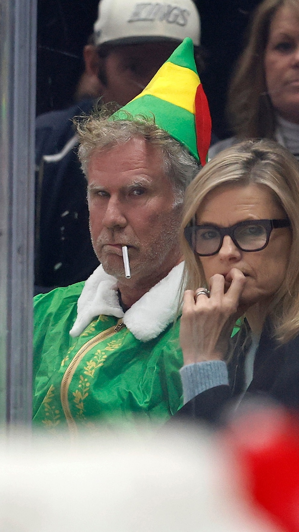 Template meme Buddy The Elf At A NHL Game Meme