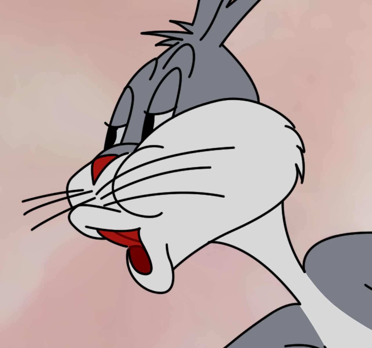 Plantilla de meme Bugs Bunny No