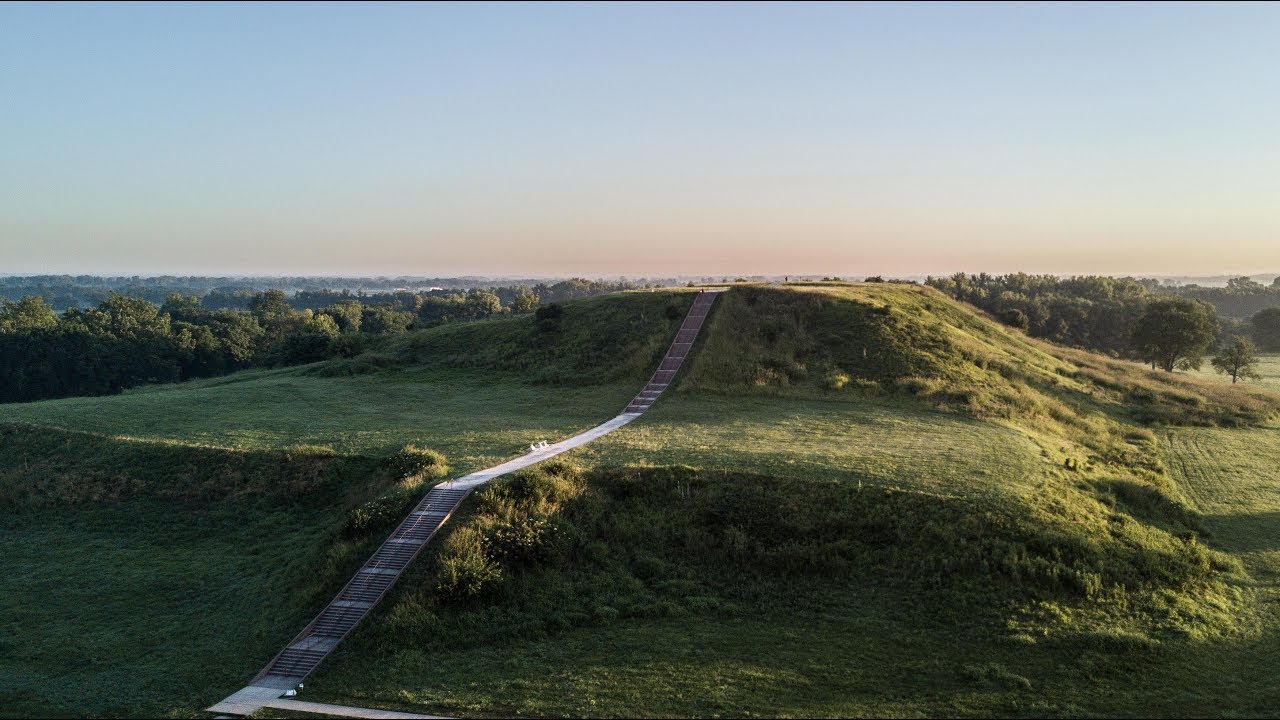 Cahokia mounds meme template