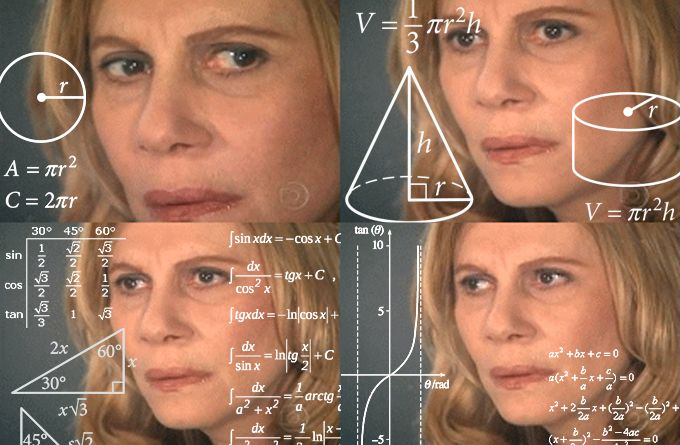 Plantilla de meme Calculating meme