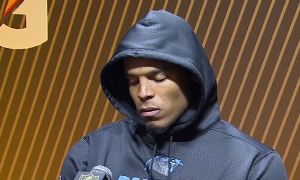 Plantilla de meme Cam Newton Sulk