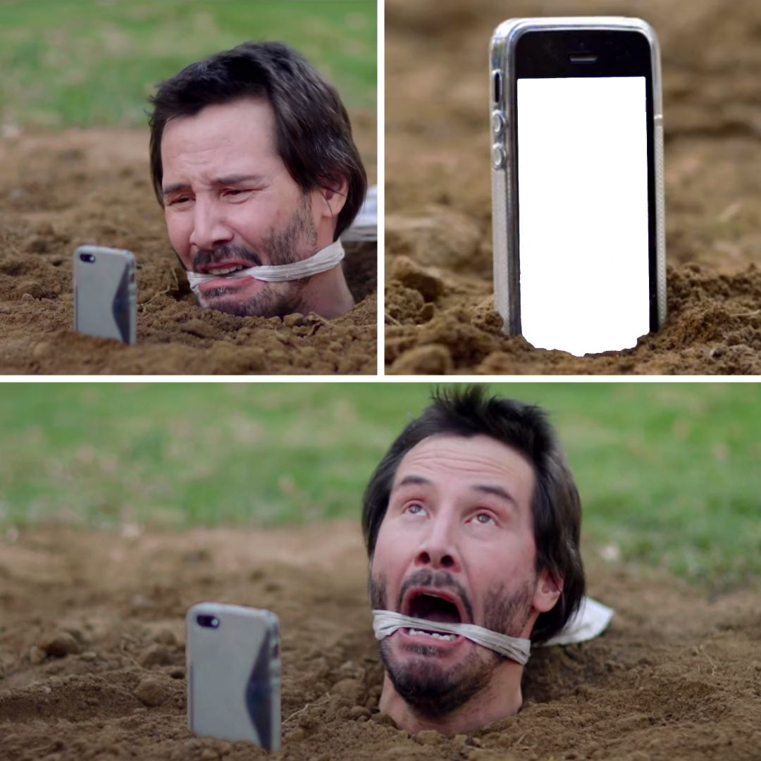 Plantilla de meme Cant Escape