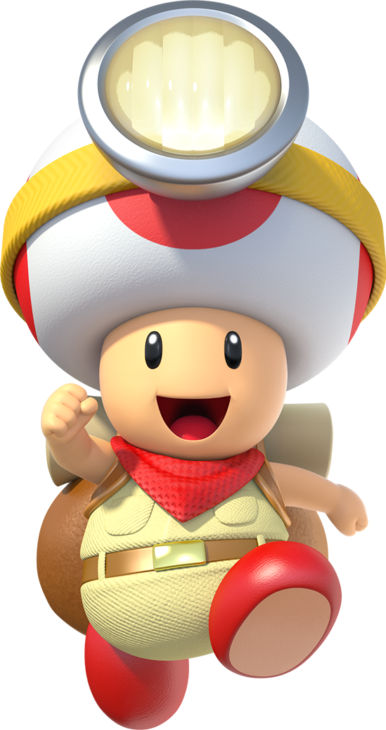 Plantilla de meme Captain toad