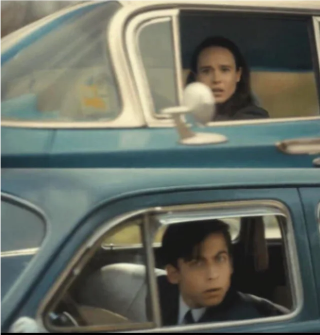 Template meme Cars Passing Each Other