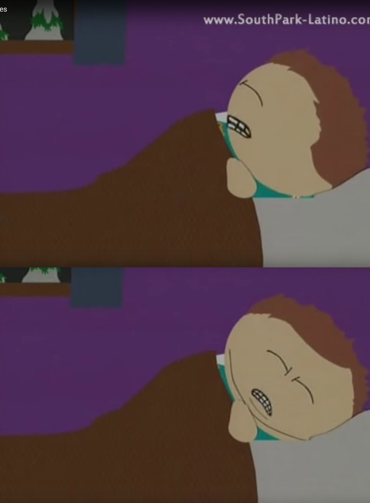 Template meme Cartman Bed Meme