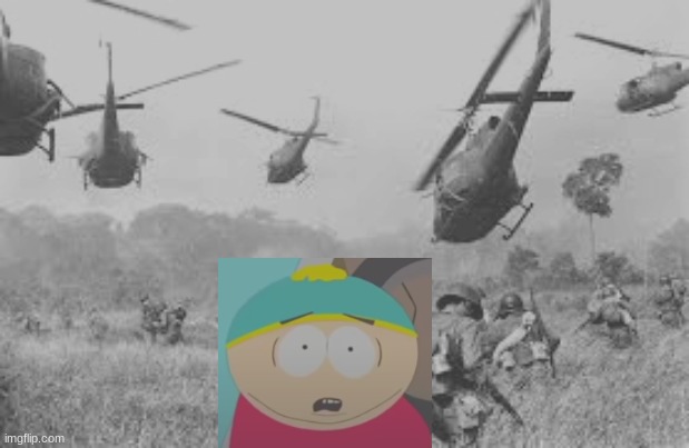 Template meme cartman war flash back