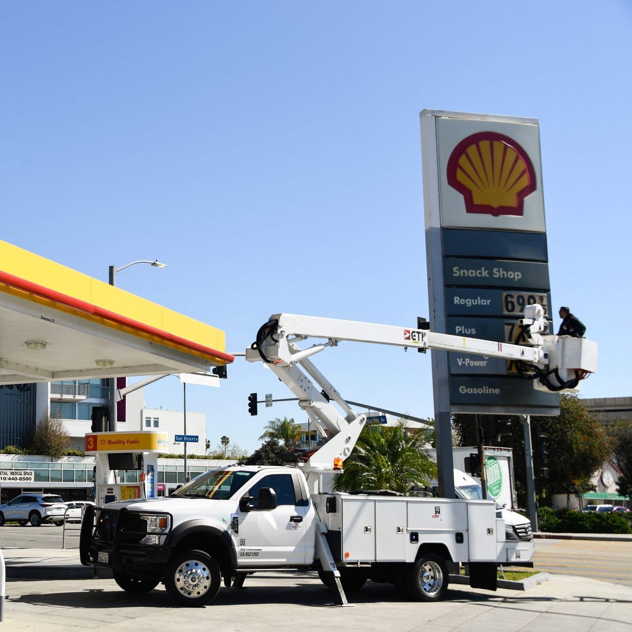 Changing gas prices meme template