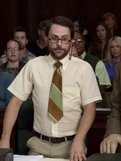 Template meme Charlie Day Kelly Attorney Bird Law IASIP Always Sunny