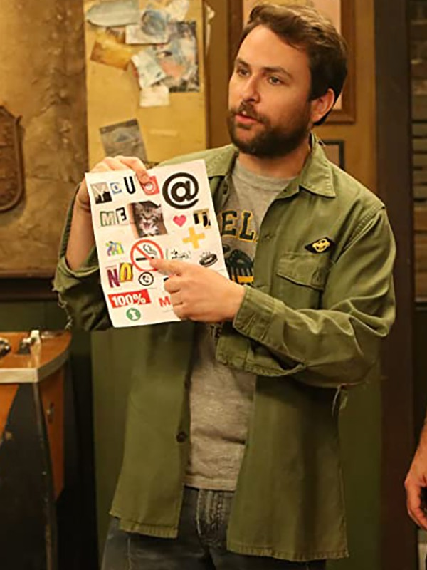 Template meme Charlie Kelly It’s Always Sunny in Philadelphia Jacket